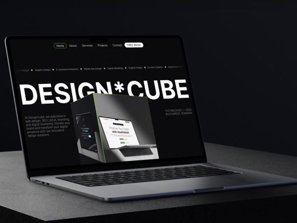 DesignCube — Portfolio Template