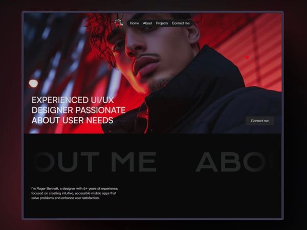 Designery — Personal/ Portfolio template