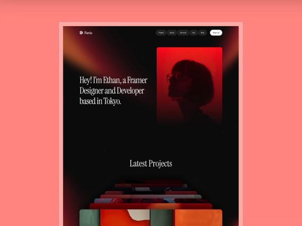 Ferio — Personal Portfolio Template