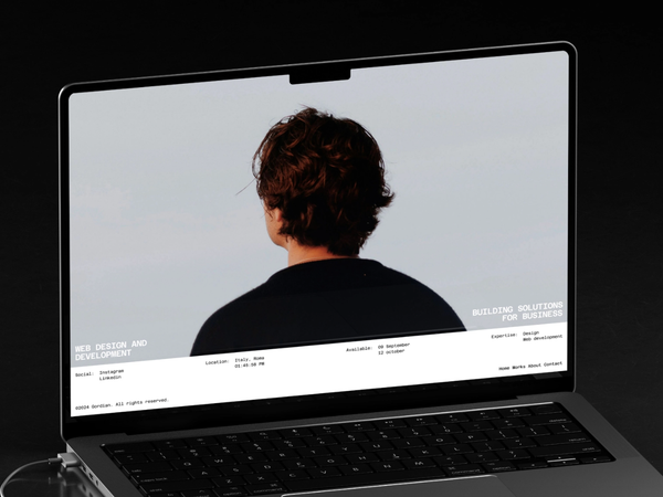Gordian — Premium Portfolio Template