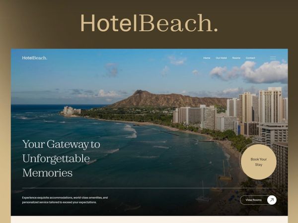 HotelBeach — Hotel Template