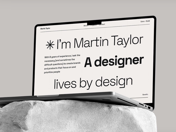 Klear — Portfolio Template