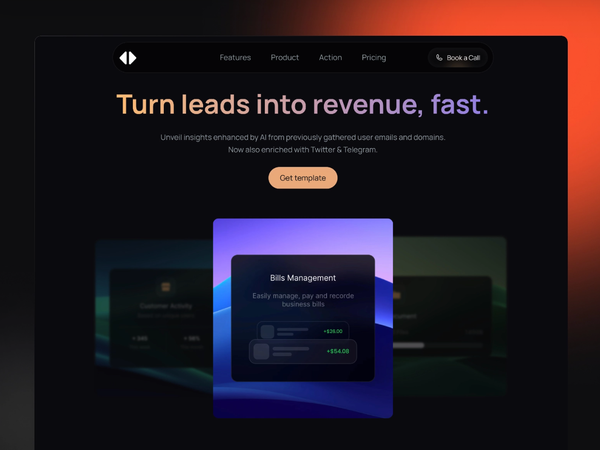 Luminar — Software / Business /SaaS Template