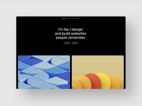 Outlined — Minimal Personal Portfolio