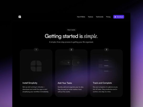 Simplicity — App Template