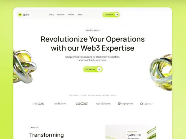 Spark — Web3 Template