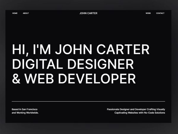 Zenify — Portfolio Website Template