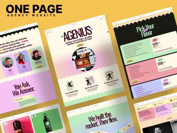 Agenius — Agency Portfolio & Creative Agency