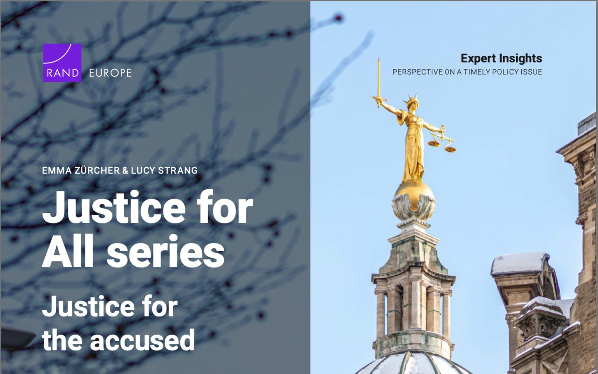 Justice for the accused: drivers and costs of inefficiencies in the criminal court system in England and Wales