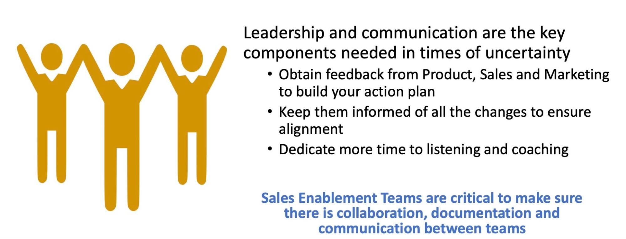 leadership and communication are key