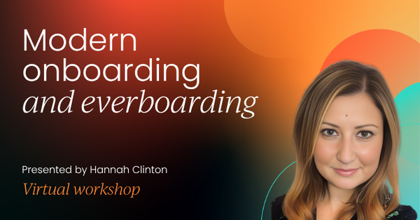 Modern onboarding and everboarding | Sales Enablement Labs