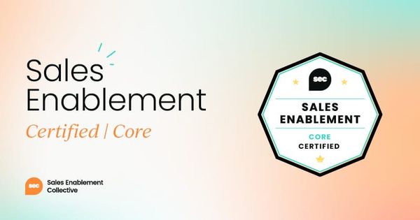 Sales Enablement Certified Teams
