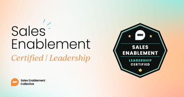 Sales Enablement Certified: Leadership