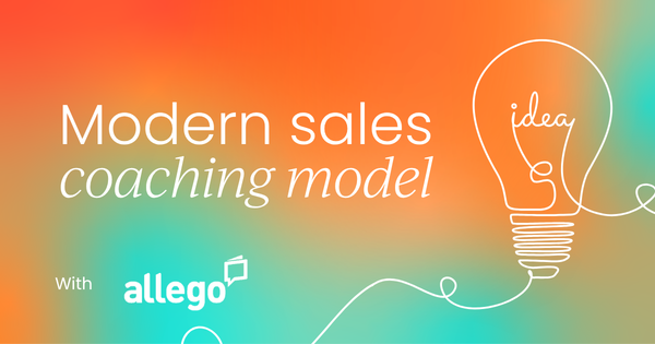 The modern sales coaching model