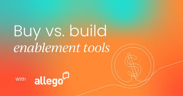 Should sales teams build their own tools?