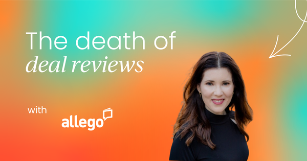 Stop reviewing deals, start coaching sellers