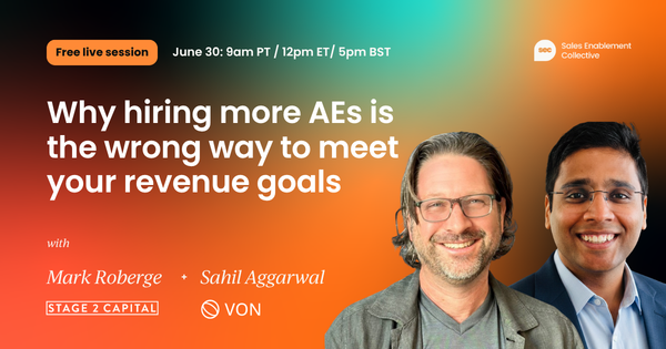 Why hiring more AEs is the wrong way to meet your revenue goals