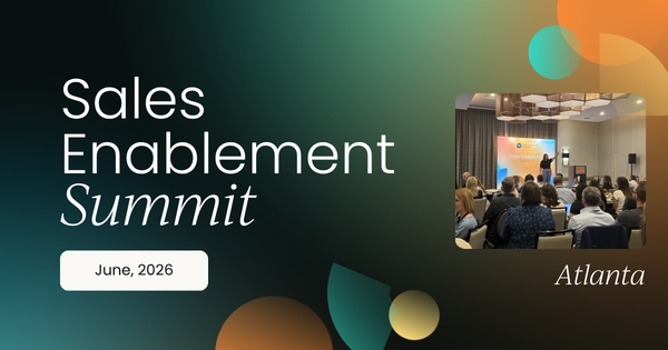 Sales Enablement Summit Atlanta, June 2026