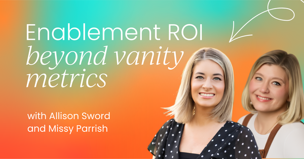 The sales enablement metrics worth measuring   (and the ones to ignore)