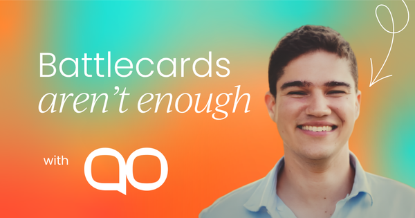 Beyond the battlecard:   why static competitive docs aren't enough