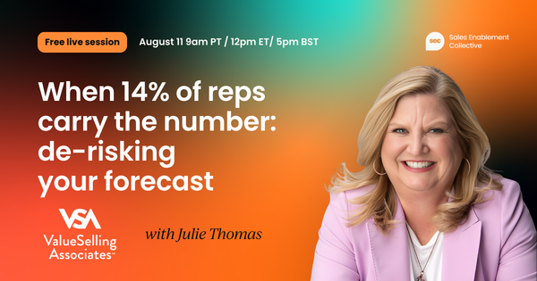 When 14% of reps carry the number: de-risking your forecast