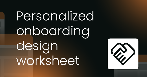 Personalized onboarding design worksheet