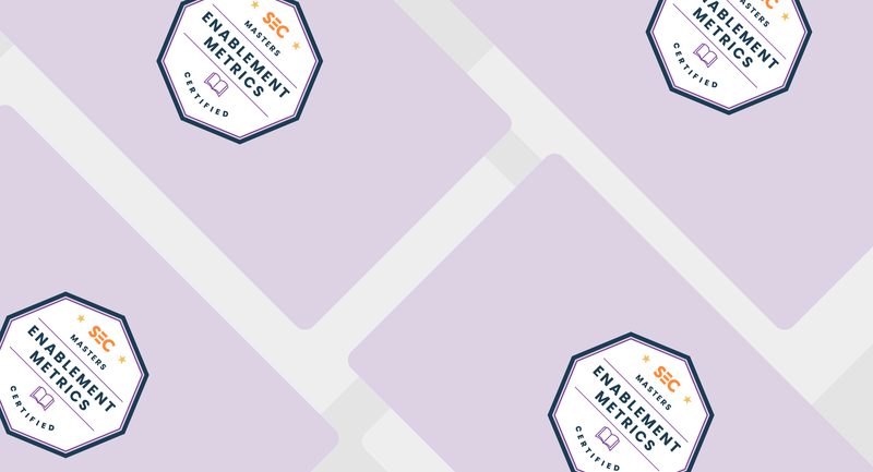 Enablement Metrics Certified: 
 Masters