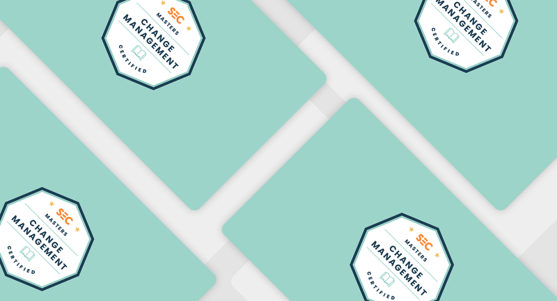 Get Change Management Certified  with SEC!