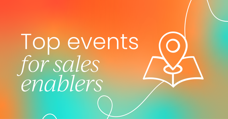 Top sales enablement events to attend in 2026