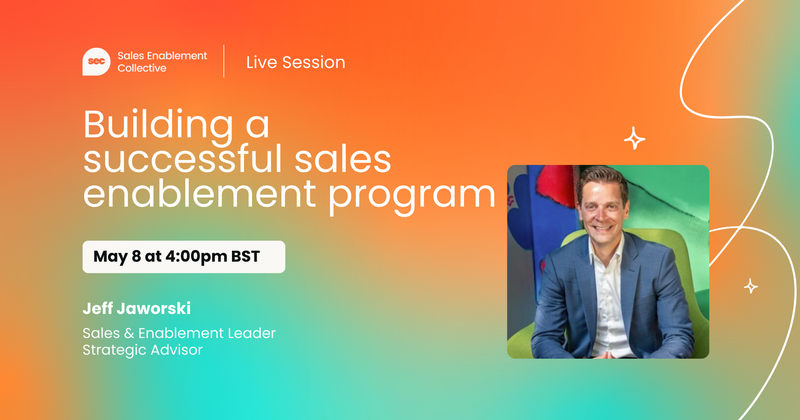 Building a  successful sales enablement program