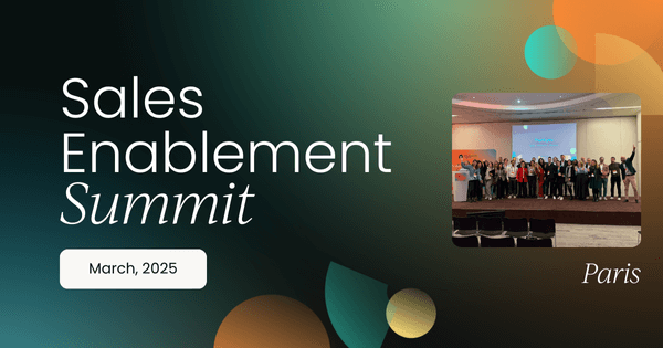 Sales Enablement Summit Paris 2025 | OnDemand