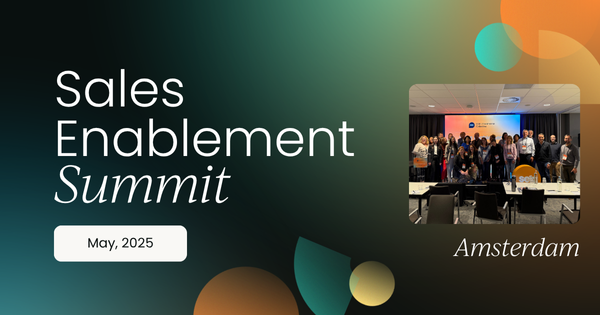 Sales Enablement Summit Amsterdam 2025 | OnDemand