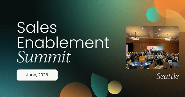 Sales Enablement Summit Seattle, June 2025