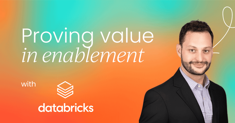 How to prove the value of enablement  with data and AI