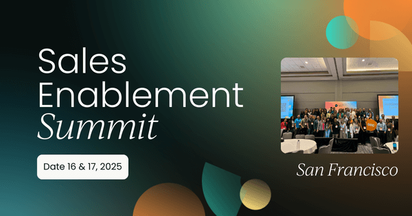 Sales Enablement Summit San Francisco, 2025