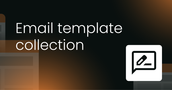 Sales email template collection