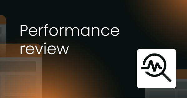 Sales performance review template