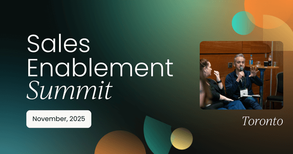 Sales Enablement Summit Toronto, November 2025 | OnDemand