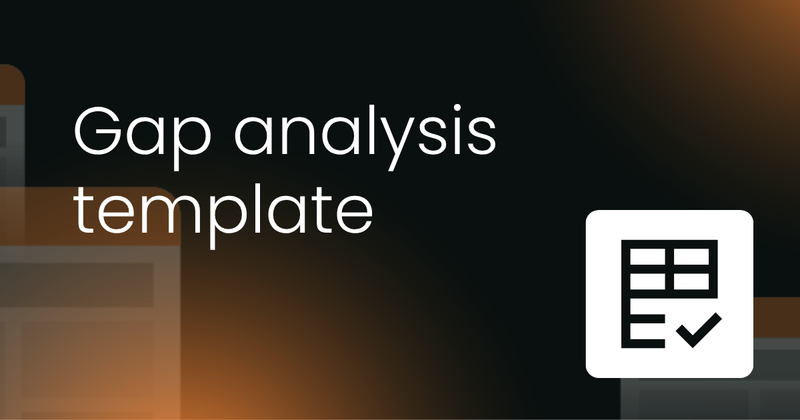 Gap analysis template