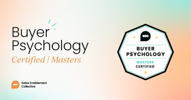 Buyer Psychology Certified: Masters