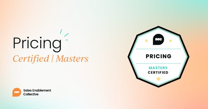 Pricing Certified: Masters