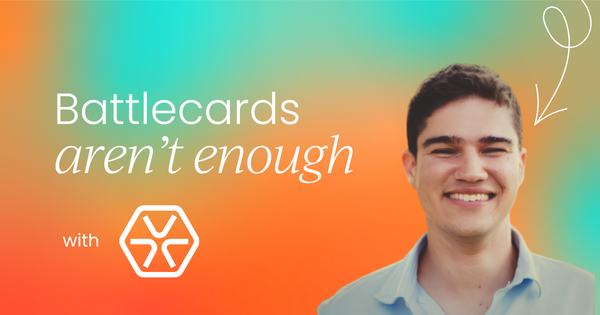 Beyond the battlecard:   why static competitive docs aren't enough