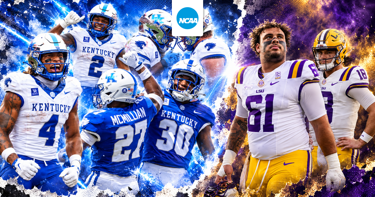 Kentucky, cotă de 10,5 puncte în fața LSU
