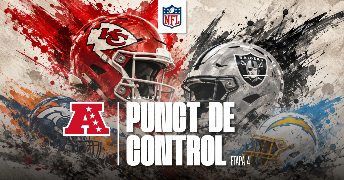 Punct de control AFC: Vestul, întors pe dos