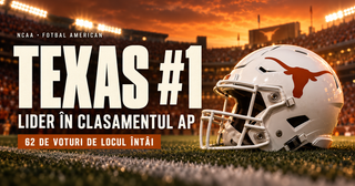Clasamentul AP: Florida sare 13 locuri, Texas rămâne pe 1