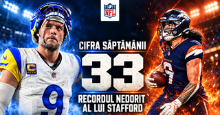 Cifra săptămânii: 33, recordul nedorit al lui Stafford
