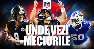 Unde vezi etapa a patra din NFL: șase meciuri pe Voyo