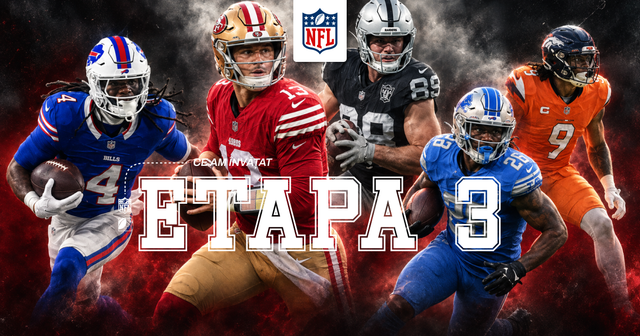 Septembrie pe dos: Raiders la 3-0, Chargers și Texans la 0-3