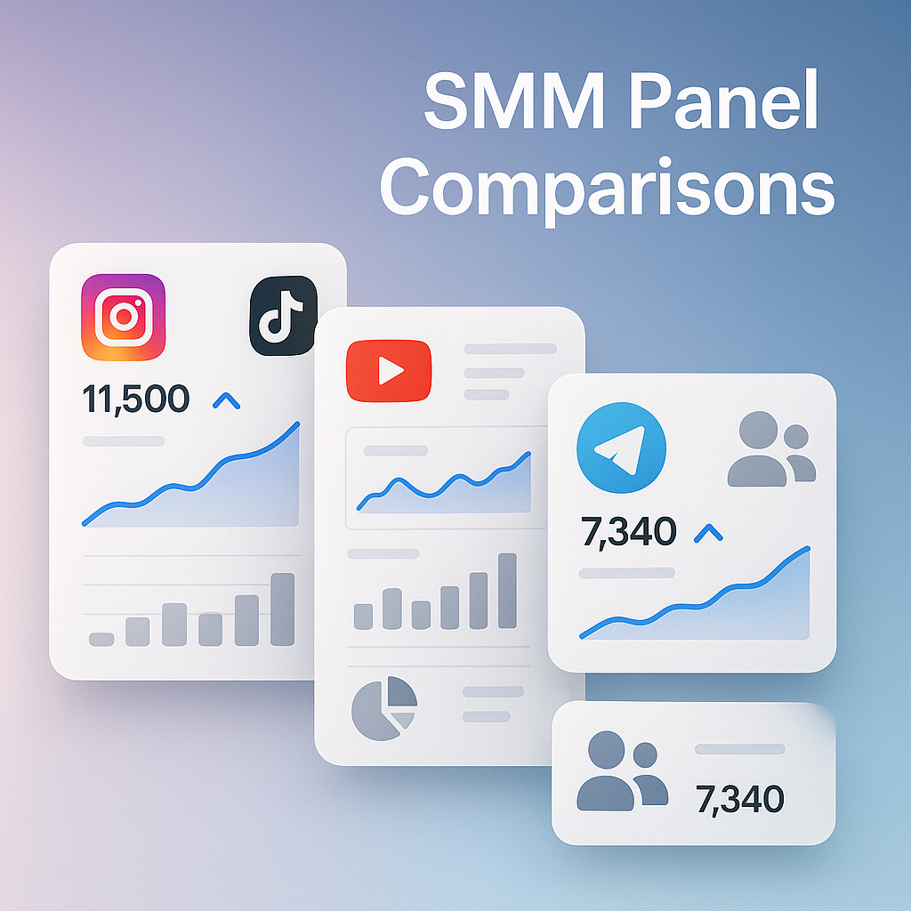 Compare SMM Panels for Effective Social Media Growth