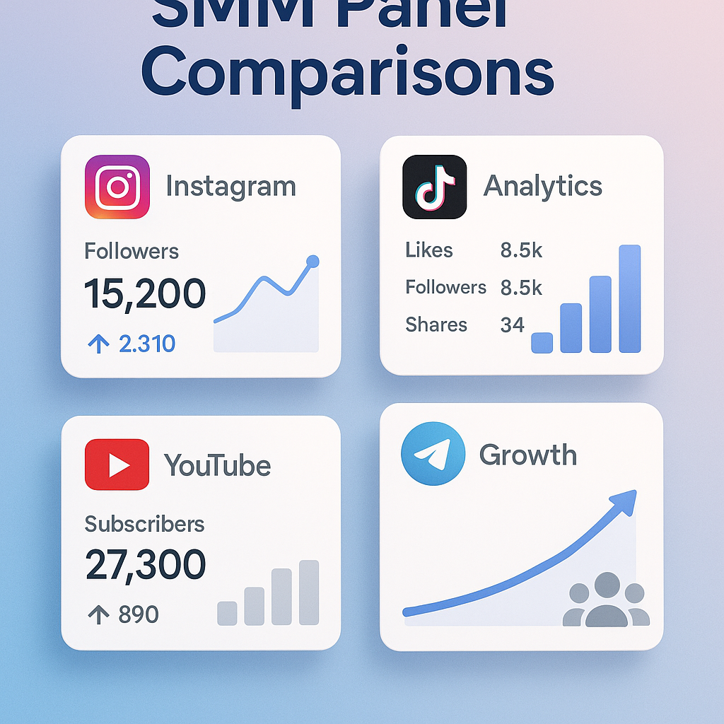 Compare SMM Panels: Fast Social Media Growth Guide